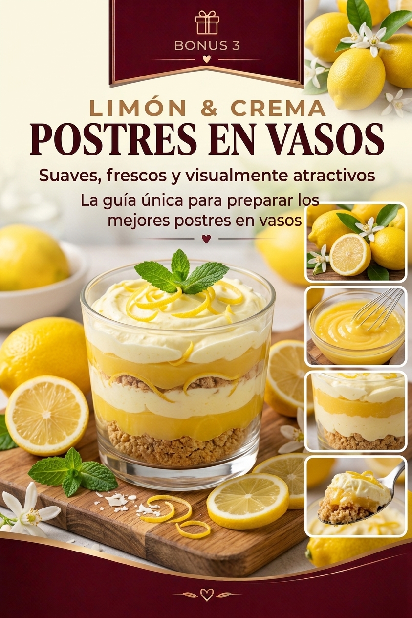 Bonus 3 — Postres en Vasos